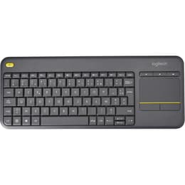 Logitech Toetsenbord AZERTY Belgisch Draadloos K400 Plus