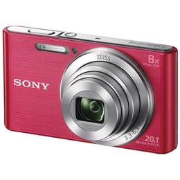 Compactcamera Cyber-shot DSC-W830 - Roze + Sony Zeiss Vario-Tessar 25–200mm f/3.3-6.3 f/3.3-6.3