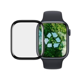 Beschermend scherm Apple Watch Series 7/8 - 45 mm - Kunststof - Zwart