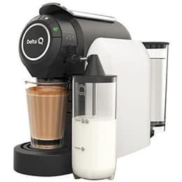 Espressomachine gecombineerd Compatibele Nespresso Delta Q Milk Qool Evolution 1,0000L - Wit