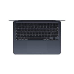 MacBook Air 13" (2024) - Apple M3 met 8‑core CPU en 10-core GPU - 16GB RAM - SSD 512GB - Standaarddisplay - QWERTY - Nederlands