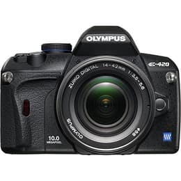 Spiegelreflexcamera - Olympus E-420 Zwart + Lens Olympus Zuiko Digital 14-42mm f/3.5-5.6 ED