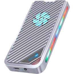 Vultech External SSD RGB Active Cooling Fan 480GB M.2 40Gbps Externe harde schijf - SSD 480 GB USB-C