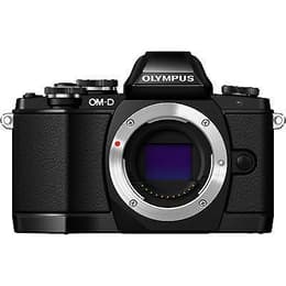 Hybride camera Olympus OM-D E-M10 Alleen Body - Zwart