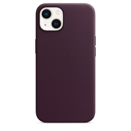 Apple Leren hoesje iPhone 13 Pro Max Leren hoesje - Leer Paars