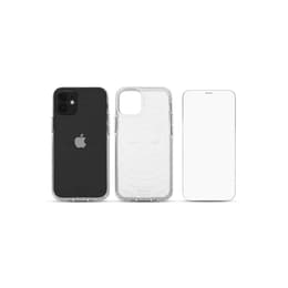 Back Market Hoesje iPhone 12 mini en beschermend scherm - GRS 4.0 Gerecycled plastic - Transparant