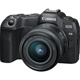 Compactcamera EOS R8 - Zwart + Canon RF 24-50mm F4.5-6.3 IS STM 6.3