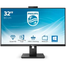 32-inch Philips 326P1H/00 2560 x 1440 LED Beeldscherm Zwart