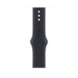 Apple Watch Series 7 (2021) GPS + Cellular 45 mm - Aluminium Midnight - Sportbandje Zwart