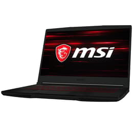 MSI Thin MS-16R6 GF63 15" Core i5 2.5 GHz - SSD 512 GB - 8GB - NVIDIA GeForce GTX 1650 AZERTY - Frans