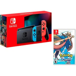 Switch 32GB - Zwart - Limited edition Pokémon Sword + Pokémon Sword