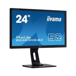 24-inch Iiyama ProLite B2483HS-B3 1920 x 1080 LCD Beeldscherm Zwart