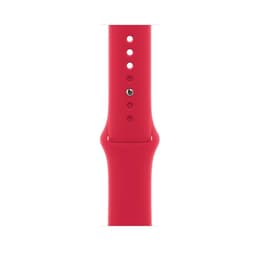 Apple Watch Series 9 (2023) GPS + Cellular 45 mm - Aluminium Rood - Sportbandje Rood