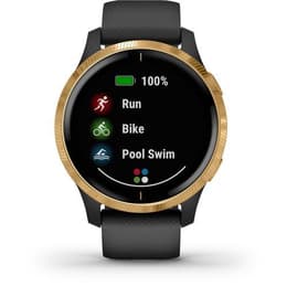 Garmin Venu Bluetooth 45 mm - Zwart/Goud