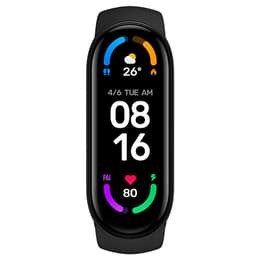 Horloges Cardio GPS Xiaomi Smart Band 7 - Middernacht zwart (Midnight black)