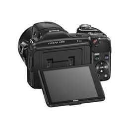 Bridge camera Coolpix L830 - Zwart + Nikon Nikkor 34x Wide Optical Zoom ED VR 22.5–765 mm f/3–5.9 f/3–5.9