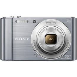Compactcamera Cyber-shot DSC-W810 - Zilver + Sony Sony Lens Optical Zoom 26-156 mm f/3.5-5.6 f/3.5-5.6