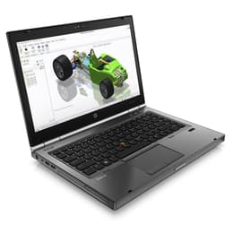 HP EliteBook 8570W 15" Core i7 2.3 GHz - SSD 256 GB - 16GB QWERTZ - Duits