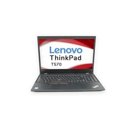 Lenovo ThinkPad T570 15" Core i7 2.8 GHz - SSD 512 GB - 8GB AZERTY - Frans