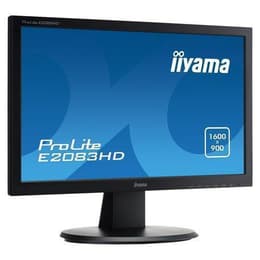 19,5-inch Iiyama E2083HD-B1 1600 x 900 LCD Beeldscherm Zwart