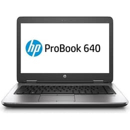 HP ProBook 640 G2 14" Core i3 2.3 GHz - SSD 512 GB - 8GB QWERTZ - Duits