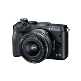 EOS M6 - Zwart + Canon EF-M 15-45mm f/3.5-6.3 IS STM f/3.5-6.3
