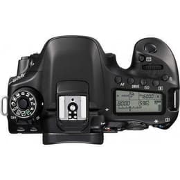 Spiegelreflexcamera EOS 80D - Zwart + Canon Canon EF-S 18-55mm f/3.5-5.6 IS STM f/3.5-5.6