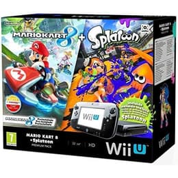 Wii U Premium 32GB - Zwart + Mario Kart 8 + Splatoon