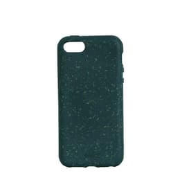 Hoesje iPhone SE/5/5S - Natuurlijk materiaal - Groen