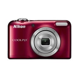 Compactcamera Coolpix L31 - Rood + Nikon Nikon Nikkor 5x Wide Optical Zoom 26-130 mm f/3.2-6.5 f/3.2-6.5