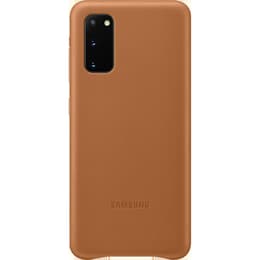 Hoesje Galaxy S20 - Leer - Bruin