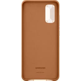 Hoesje Galaxy S20 - Leer - Bruin