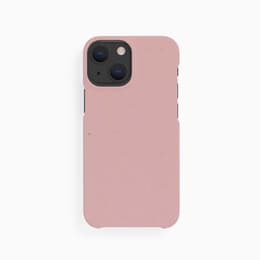 Hoesje iPhone 13 Mini - Natuurlijk materiaal - Roze
