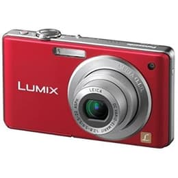 Compactcamera Panasonic Lumix DMC-FS6 - Rood + Lens Leica 4X Optical Zoom 33-132mm f/2.8-5.9