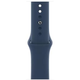 Apple Watch Series 7 (2021) GPS + Cellular 41 mm - Aluminium Blauw - Sportbandje Blauw