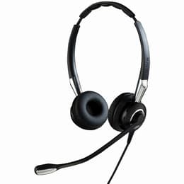 BIZ 2400 II Duo QD geluidsdemper Hoofdtelefoon - bedraad microfoon Zwart