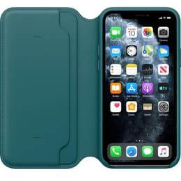 Apple Folio Hoesje iPhone 11 Pro Folio Hoesje - Leer Blauw