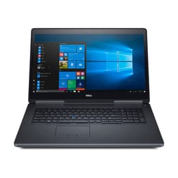 Dell Precision 7720 17" Core i7 2.8 GHz - SSD 512 Go RAM 32 GB AZERTY - Frans