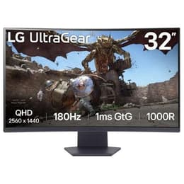 31,5-inch LG 32GS60QC 2560 x 1440 LED Beeldscherm