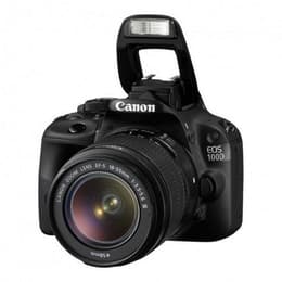 Spiegelreflexcamera EOS 100D - Zwart + Canon EF-S 18-55 mm f/3.5-5.6 III f/3.5-5.6