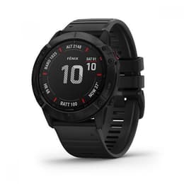 Horloges Garmin Cardio GPS Fénix 6X Sapphire - Zwart