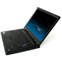 Lenovo ThinkPad T61 14" Core 2 Duo 2 GHz - SSD 128 GB - 4GB QWERTY - Spaans