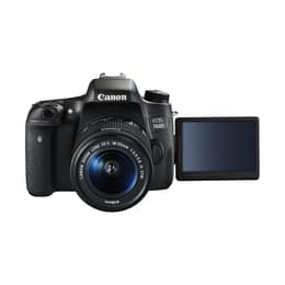 Spiegelreflexcamera Canon EOS 760D - Zwart + Lens Canon EF-S 18-55mm f/3.5-5.6 IS STM
