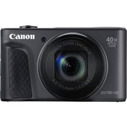 Compactcamera SX730 HS - Zwart + Canon Canon Zoom Lens 24-960 mm f/3.3-6.9 f/3.3-6.9