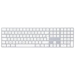 Magic Keyboard (2017) Numerieke toetsen Draadloos - Zilver - QWERTY - Spaans