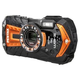 Compactcamera Optio WG-2 GPS - Oranje/Zwart + Pentax Pentax Optio Zoom Lens 28-140 mm f/3.5-5.5 f/3.5-5.5