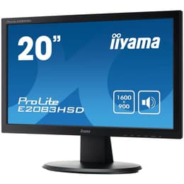 19-inch Iiyama E2083HSD 1024 x 768 LED Beeldscherm Zwart