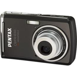 Compactcamera Optio E60 - Zwart + Pentax Pentax Optical Zoom 32-96 mm f/2.9-5.2 f/2.9-5.2