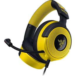 Kraken V4 X Pokemon Edition geluidsdemper gaming Hoofdtelefoon - bedraad microfoon Geel