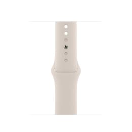 Apple Watch Series 8 (2022) GPS 41 mm - Aluminium Sterrenlicht - Sportbandje Sterrenlicht